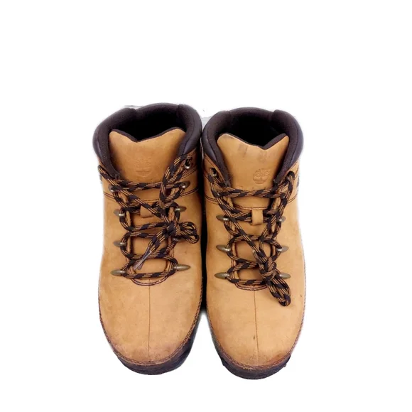 Timberland Boys 6.5 Waterproof Nubuck Leather Euro Hiking Boots - Picture 7 of 9